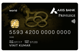 Axis Bank Privilege Credit Card