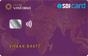 Club Vistara SBI Credit Card