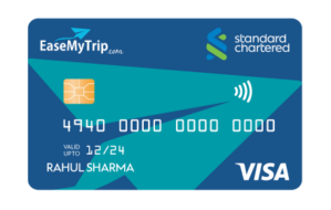 Standard Chartered Ease My Trip Credit Card