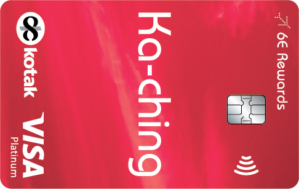 Kotak Indigo Ka-Ching 6E Rewards Credit Card