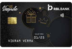 RBL Bank Shoprite Credit Card