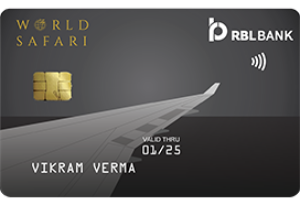 RBL Bank World Safari Credit Card